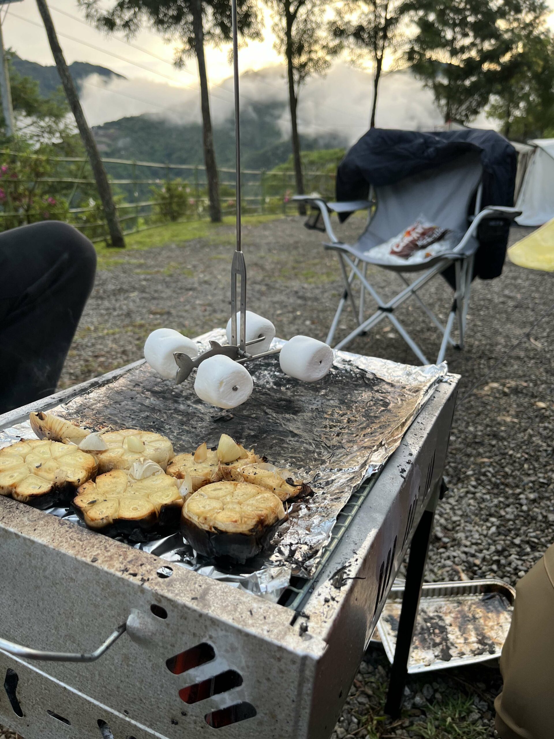 武界露營烤肉體驗 雲窩森林露營區BBQ與棉花糖