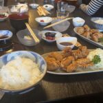 「肴や太郎」的油淋鶏丼