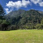 柏拿崗山友之家的青青草地與風景