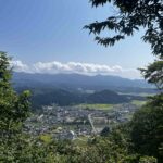 從藥師山頂望去，金山町的景色一覽無遺