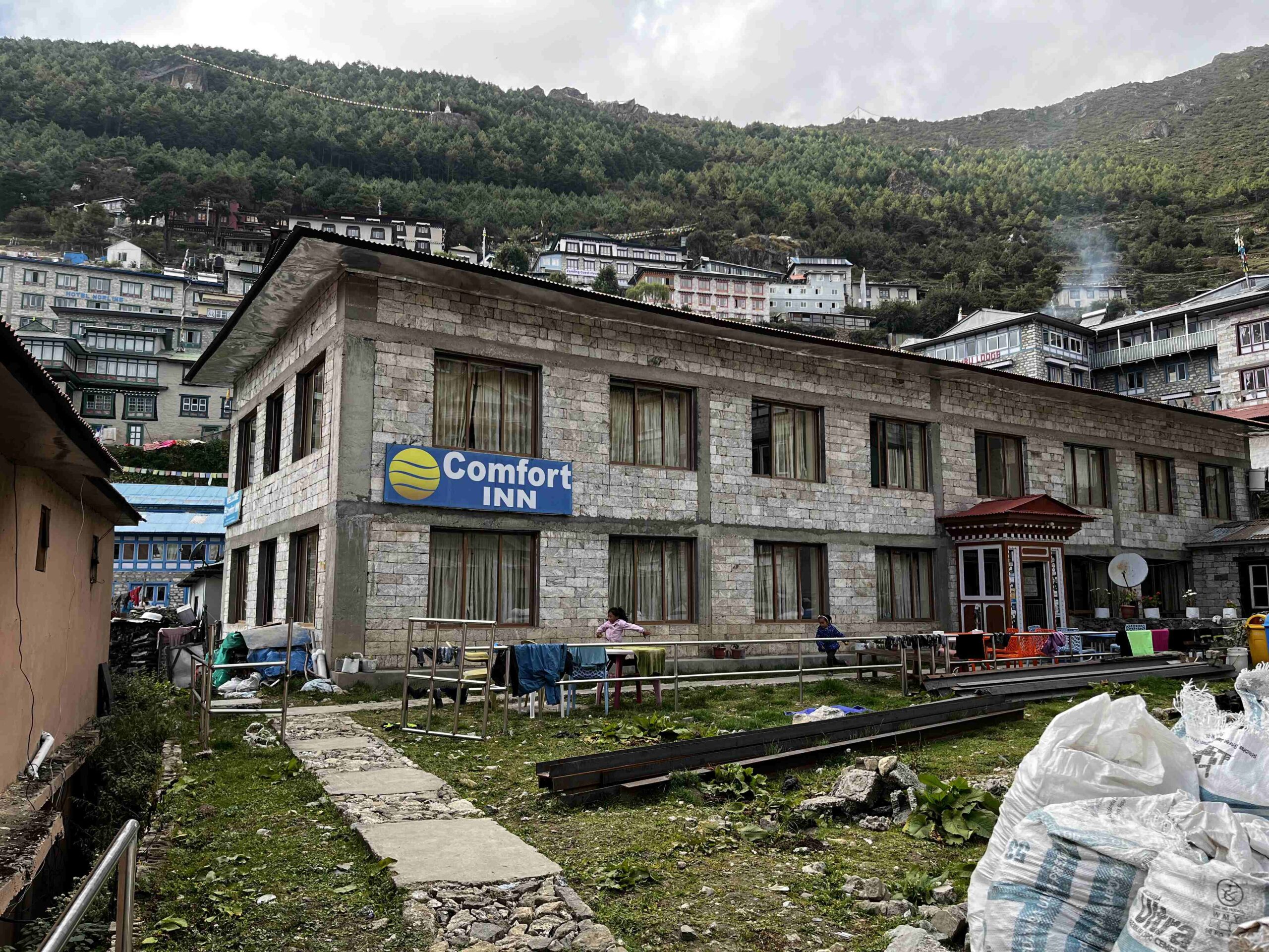 我在南崎巴札的吃住都在Comfort INN