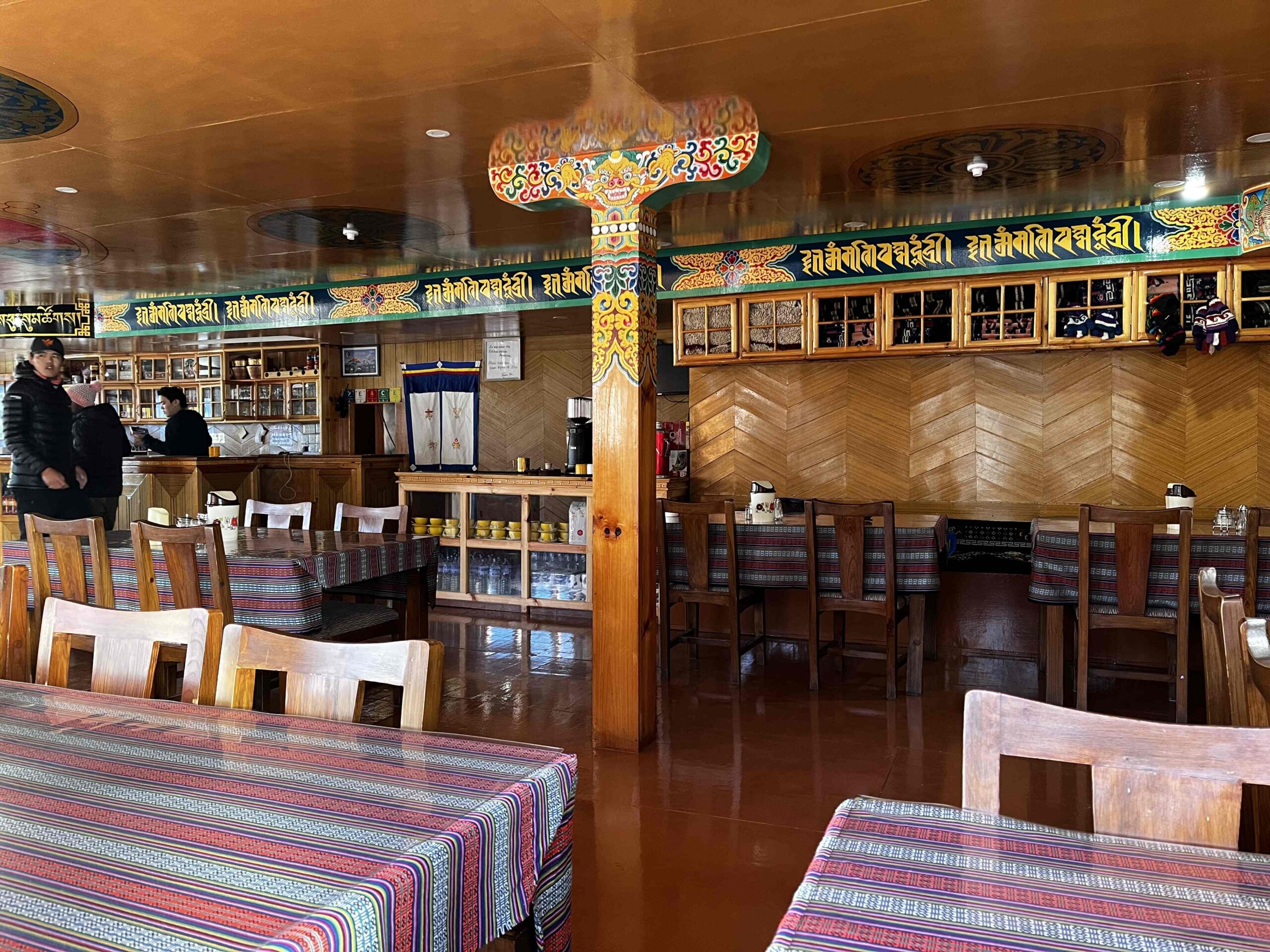 Hotel Dingboche Resort的大廳