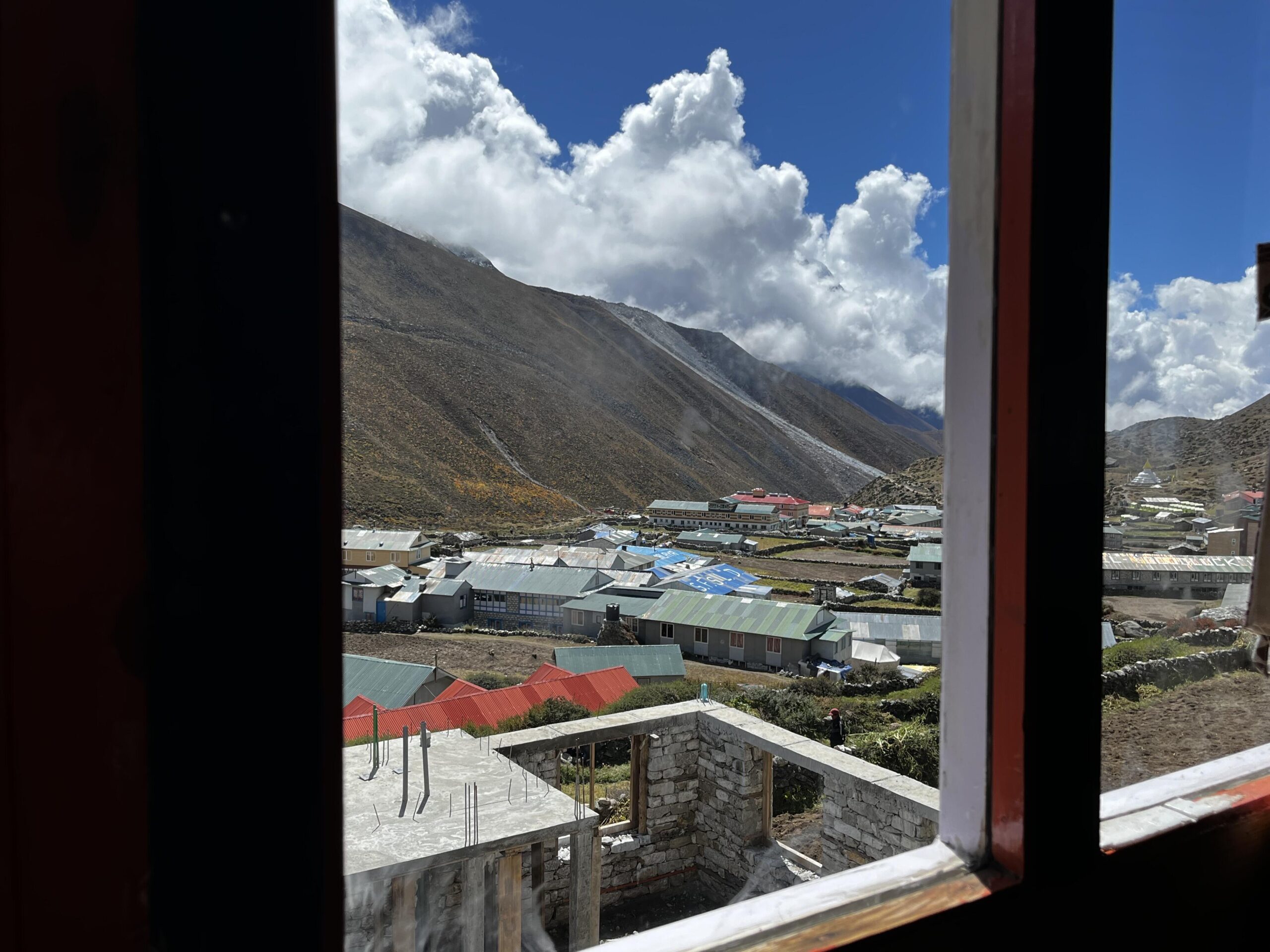 午後的Dingboche