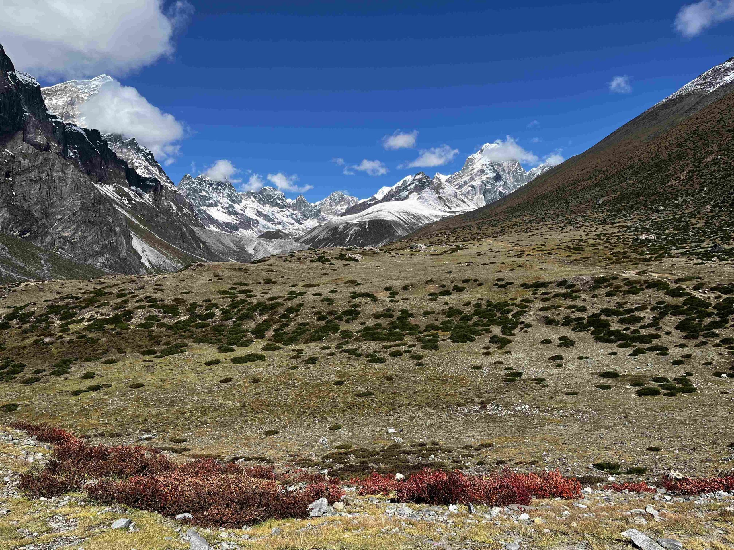 前往羅布崎的路上可以看到高山草原夢幻的景觀