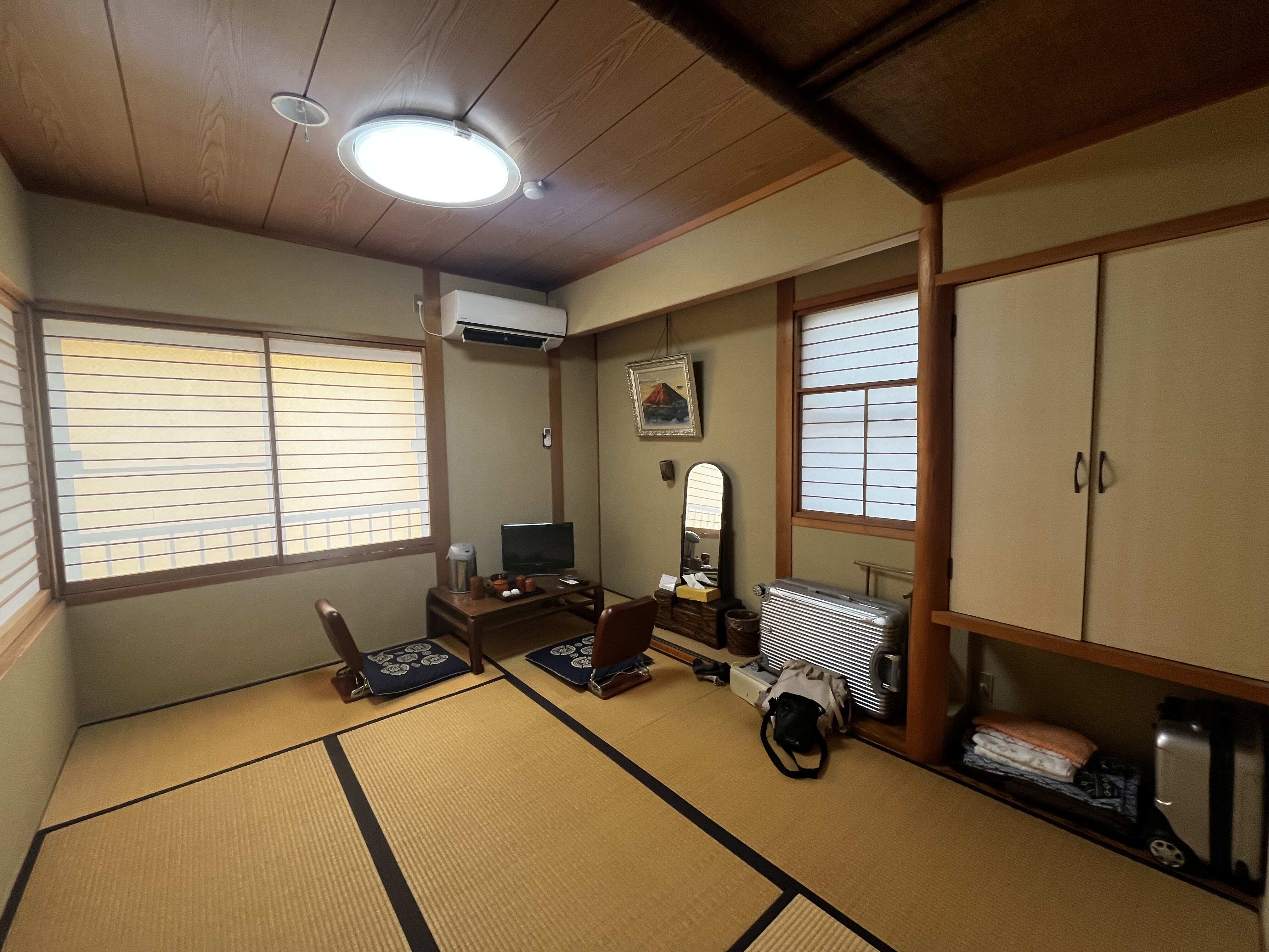 會津若松住宿推薦 宿たかや 榻榻米和室房間
