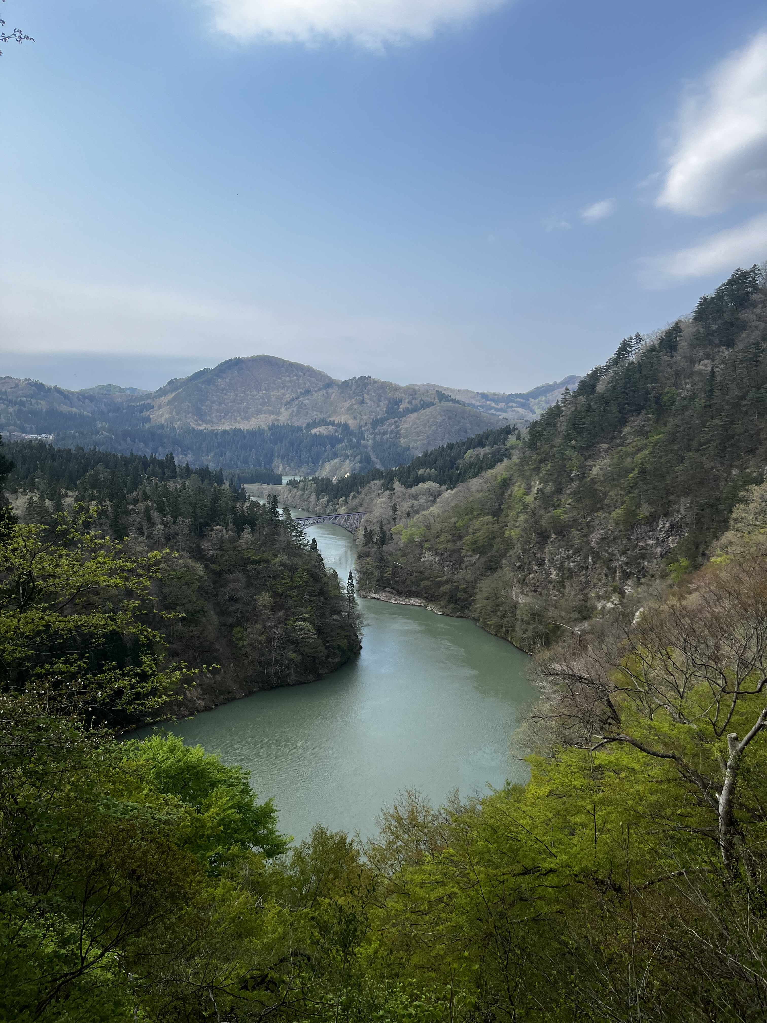 福島只見川溪谷景色｜福島自駕景點推薦
