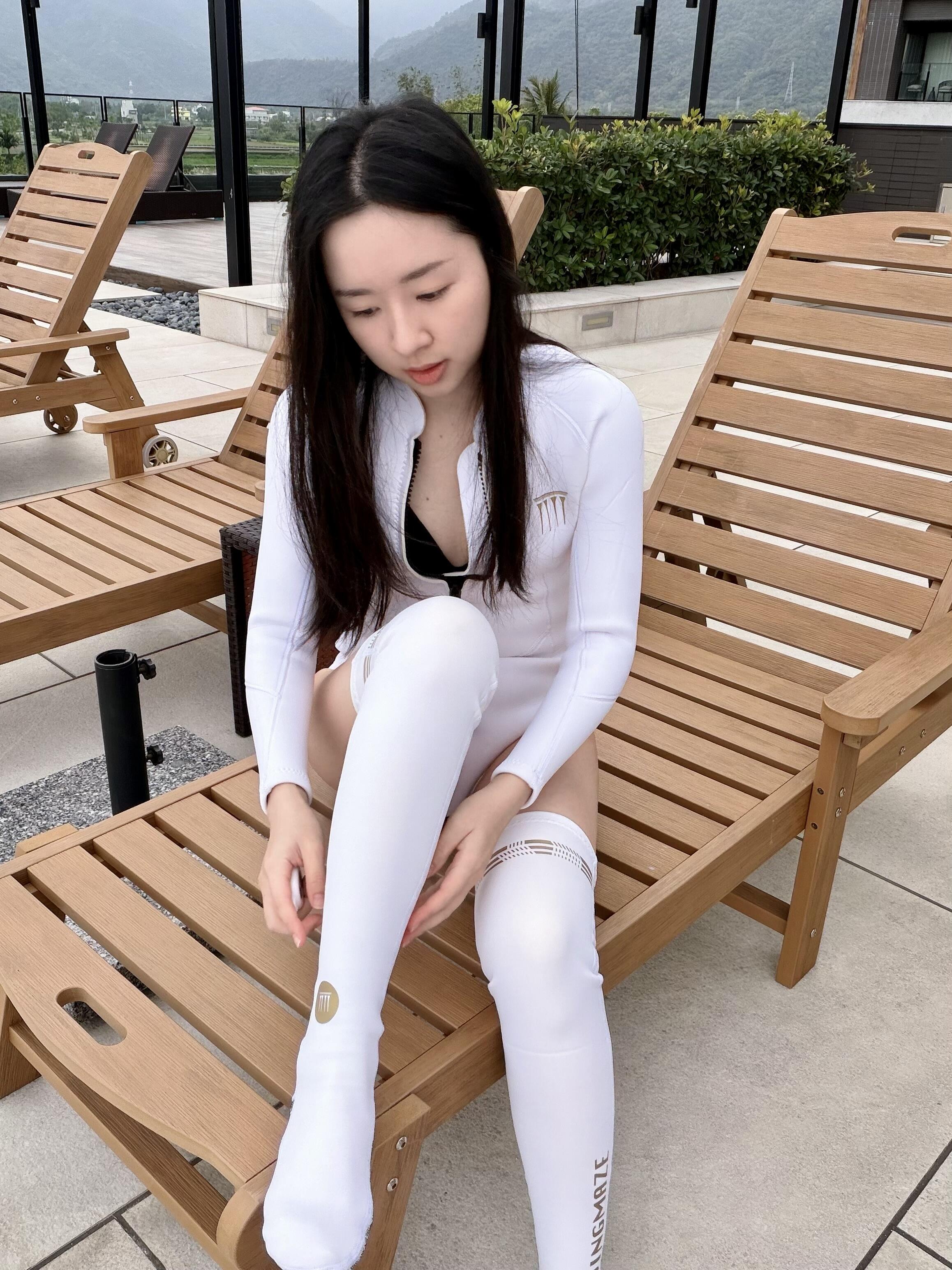 Divingmaze 2mm防寒長襪套實穿 潛行迷宮防寒襪套評價