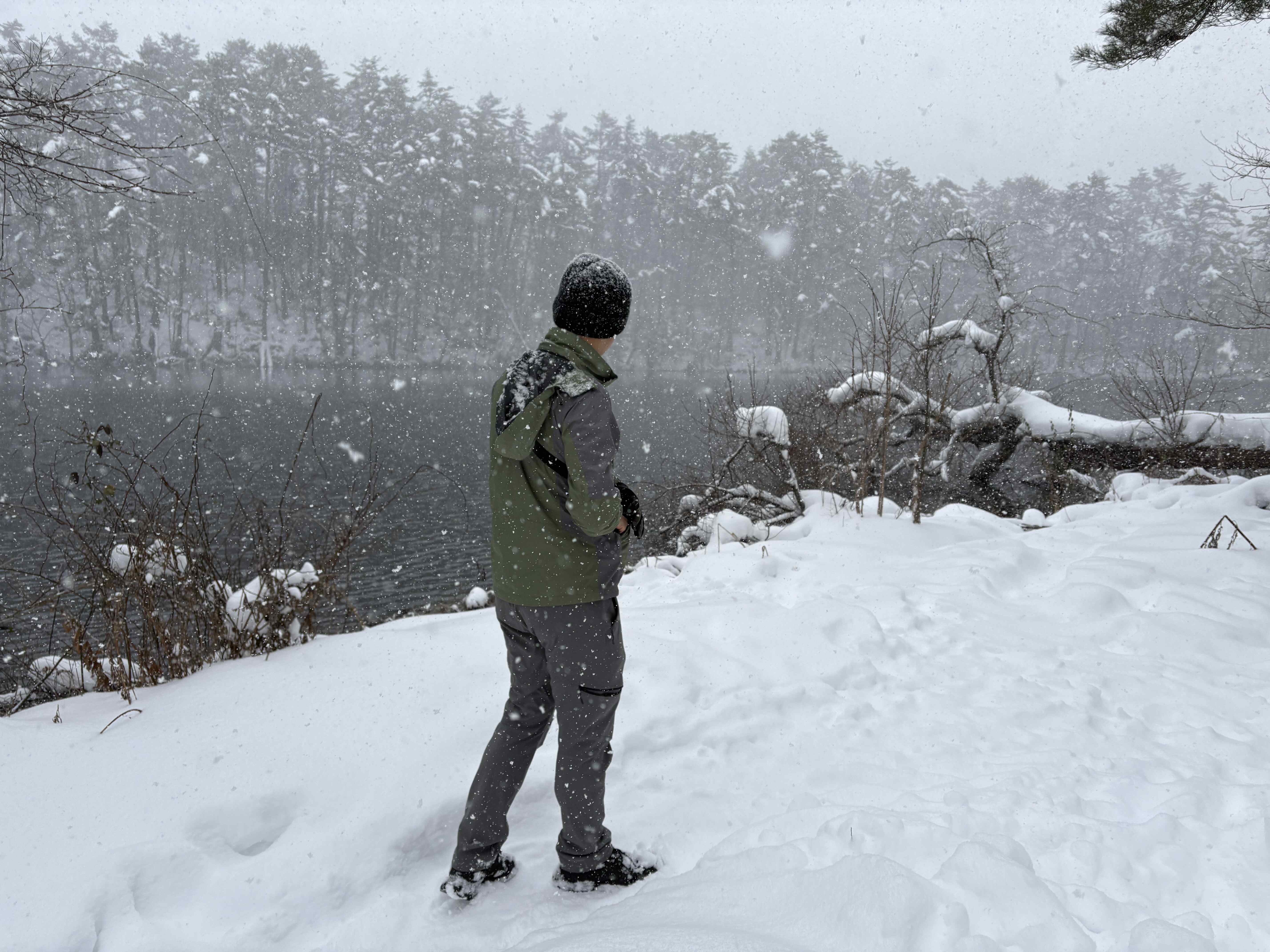 福島裏磐梯五色沼雪景