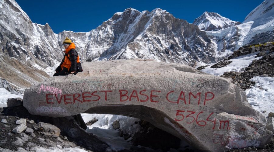 EBC聖母峰基地營到此一遊
